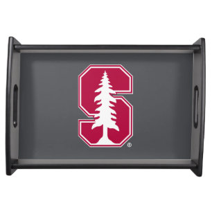 Cardinal Block "S" with Tree Serving Tray