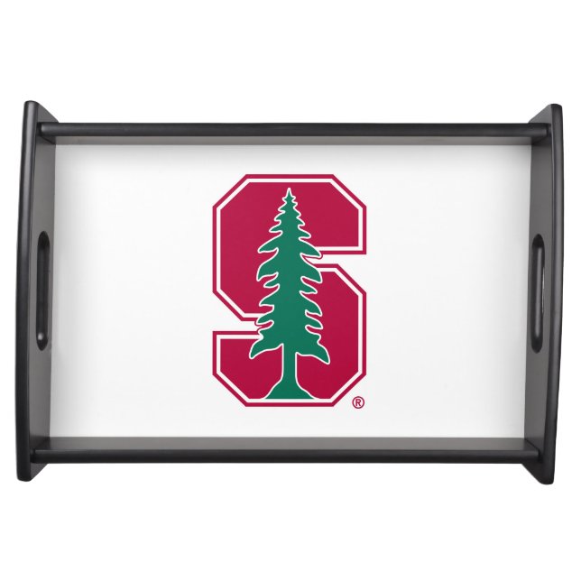 Cardinal Block "S" with Tree Serving Tray (Front)