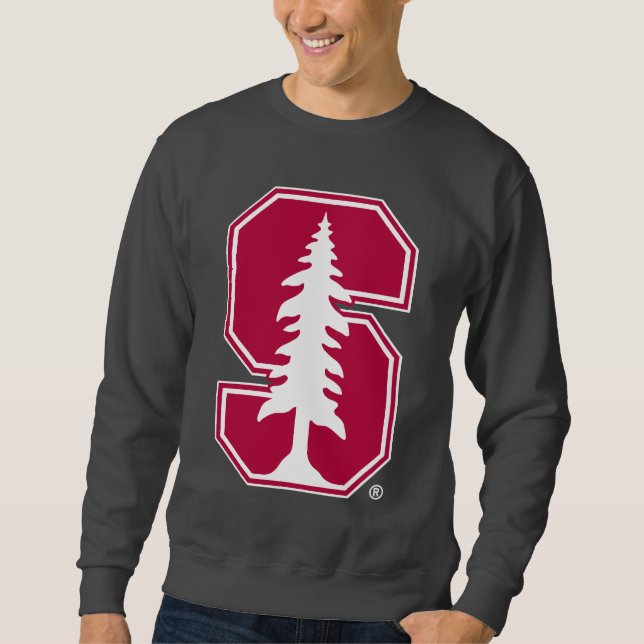 Cardinal Block "S" with Tree Sweatshirt (Front)