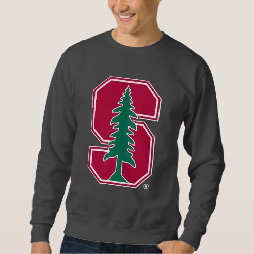 Cardinal Block S with Tree Sweatshirt
