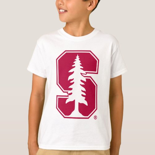 Cardinal Block S with Tree T_Shirt