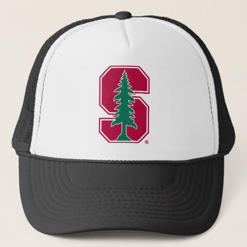 Cardinal Block S with Tree Trucker Hat