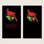 Cardinal Bookmarker-Customizable (Front & Back)