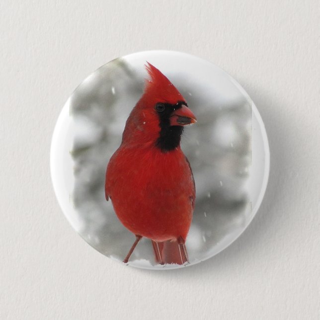 Cardinal Button (Front)