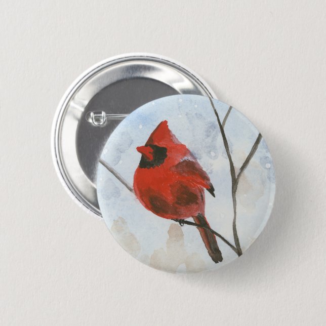 Cardinal Button (Front & Back)
