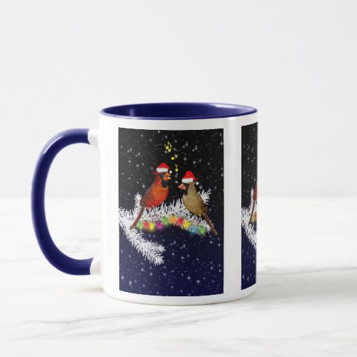 Cardinal Christmas Mug