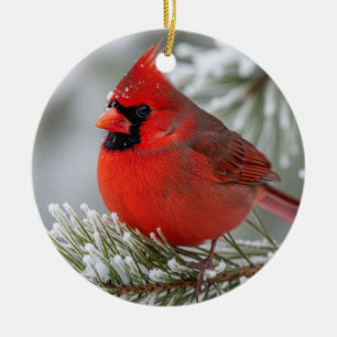 Cardinal Christmas Ornament