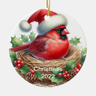 Cardinal Christmas Ornament
