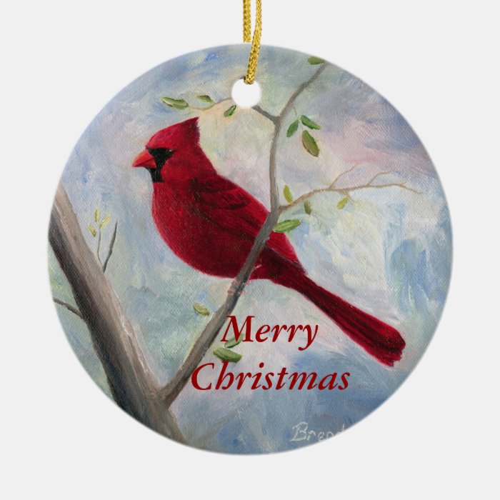 Cardinal Christmas Ornament