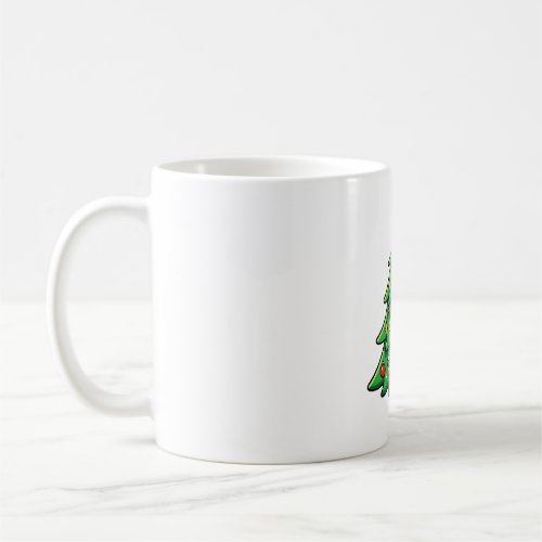 Cardinal Christmas Tree Cheer Coffee Mug