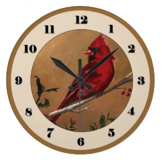 Cardinal Clock, Ohio State Bird Clock