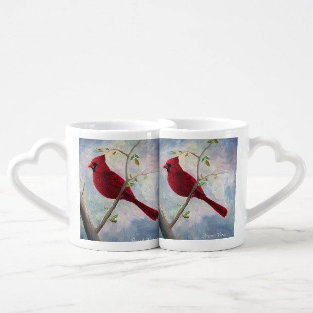 Cardinal Coffee Mug Set (Front Nesting)