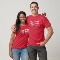 cardinal color t-shirt for men and women's wear