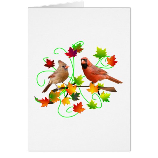 Cardinal Couple Cards (Front)