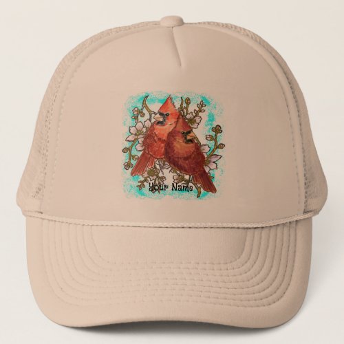 Cardinal Couple  hat