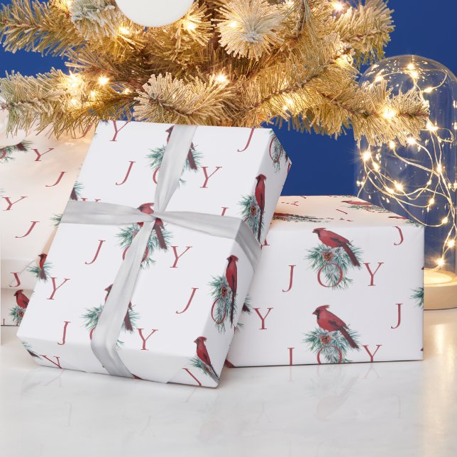 Cardinal custom Christmas Holiday  Wrapping Paper (Holidays)