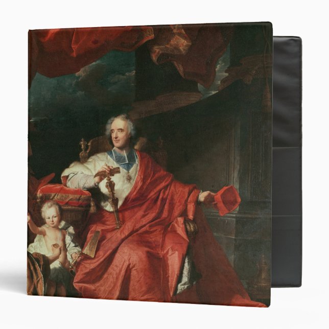 Cardinal de Bouillon  Opening 3 Ring Binder (Front/Inside)