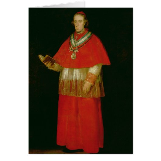 Cardinal Don Luis de Bourbon c.1800 Cards (Front)