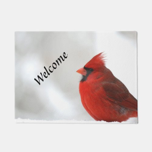 Cardinal Doormat