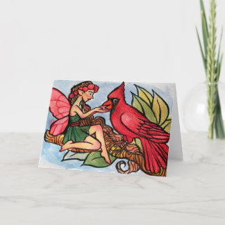 Cardinal Fairy                                     Card