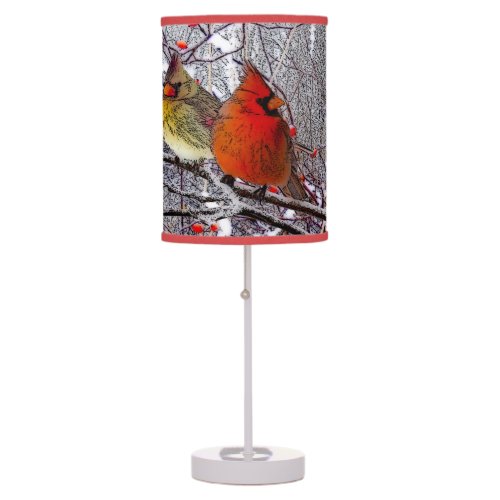 Cardinal Forest Lamp