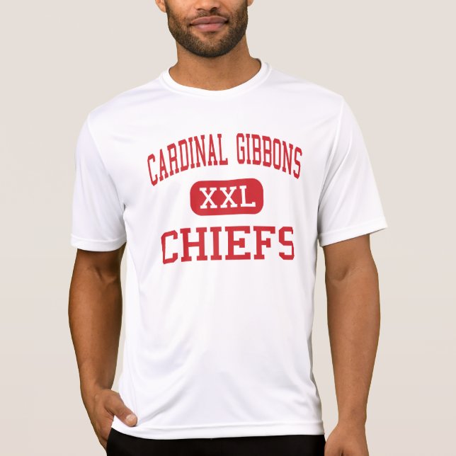 Cardinal Gibbons - Chiefs - High - Fort Lauderdale T-Shirt (Front)
