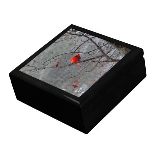 Cardinal giftbox keepsake box