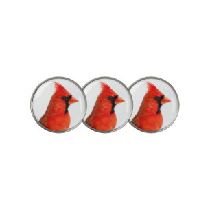Cardinal Golf Ball Marker