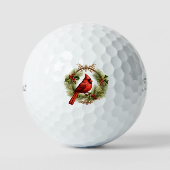 Cardinal Golf Balls (Front)