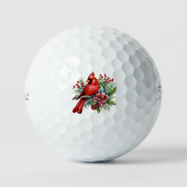 Cardinal Golf Balls (Front)