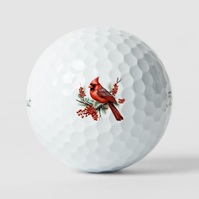 Cardinal Golf Balls (Front)