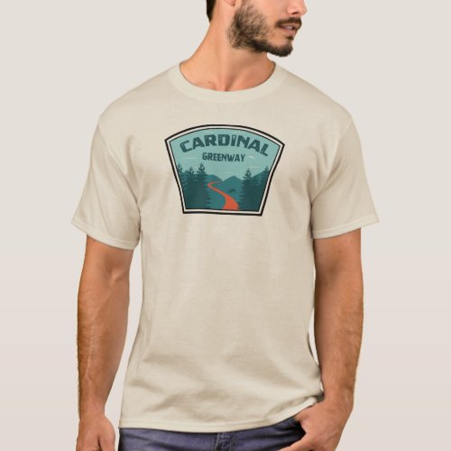 Cardinal Greenway Indiana T_Shirt