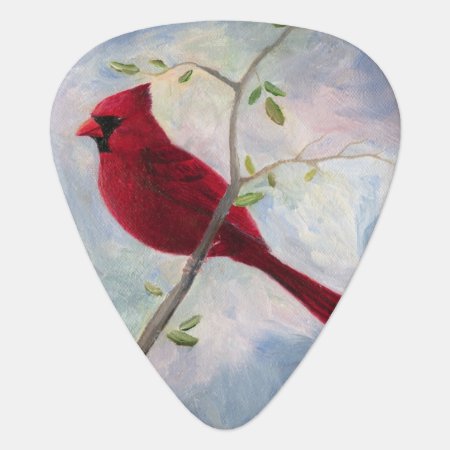 Cardinal Guitar Pick