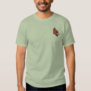 Cardinal Head Embroidered T-Shirt