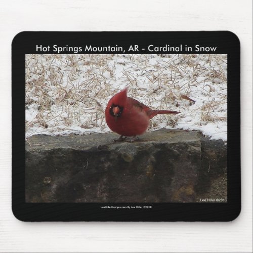 Cardinal Hot Springs Nat Park Mt AR Gifts Apparel Mouse Pad