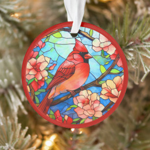 Cardinal / In Memoriam Acrylic Ornament