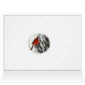 Cardinal in Snow Cards (Inside Horizontal (Top))