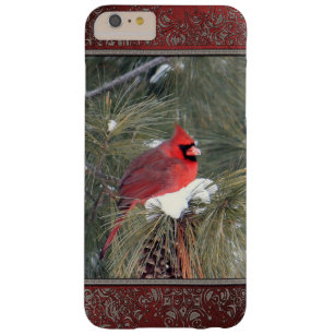 Cardinal in the Snow Barely There iPhone 6 Plus Case