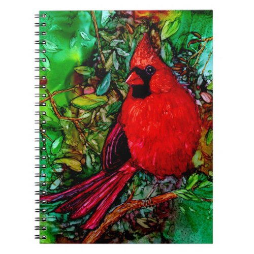 Cardinal In the Tree Notebook