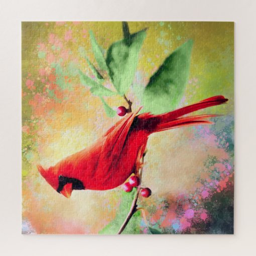 Cardinal Jigsaw Puzzle Zazzle