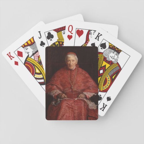 Cardinal John Henry Newman Poker Cards