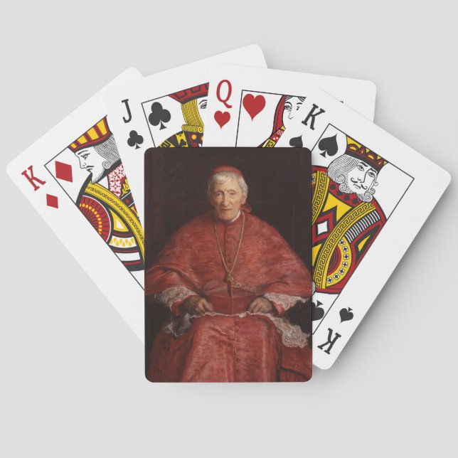 Cardinal John Henry Newman Poker Cards (Back)