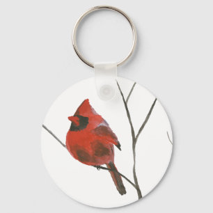 Cardinal Keychain