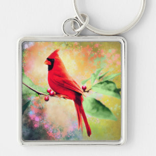 Cardinal Keychain