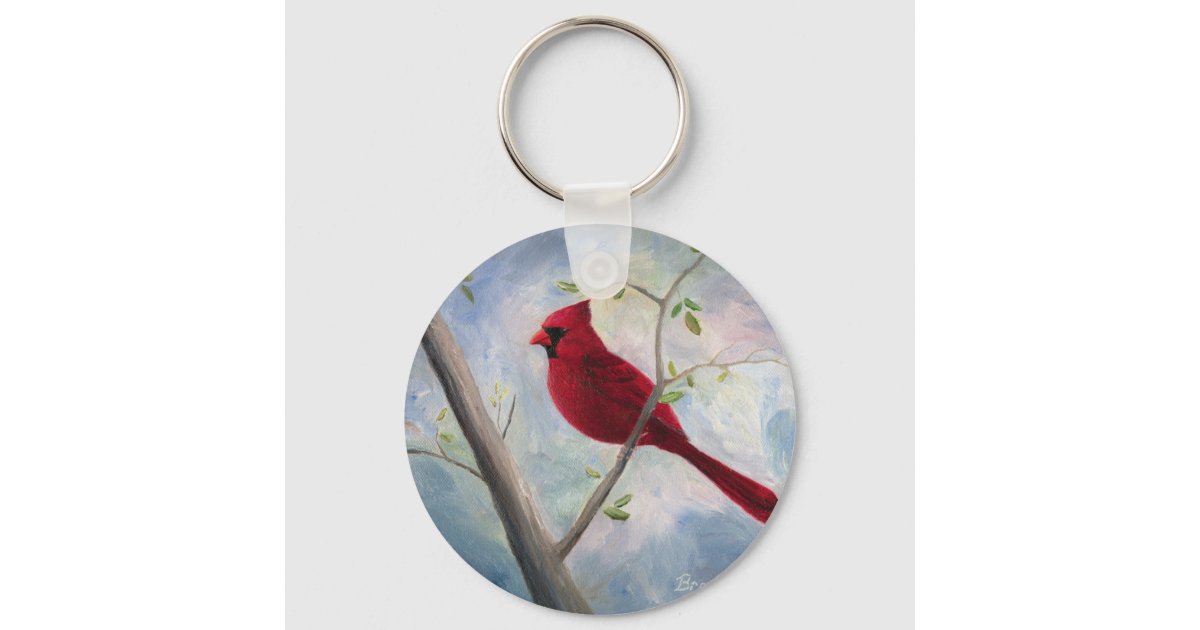 Louisville Cardinal Keychain  Unique items products, Custom keychain,  Personalized key fob