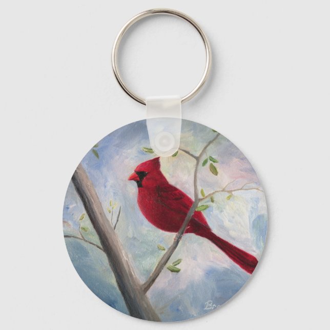 cardinal keychain (Front)