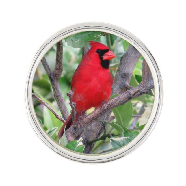 Cardinal Lapel Pin (Front)