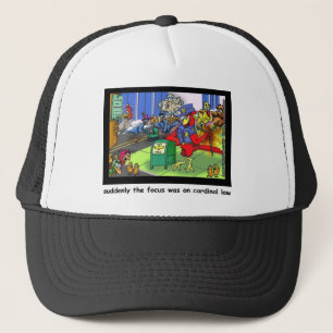 Cardinal Law Funny Law Cartoon Gifts & Collectible Trucker Hat