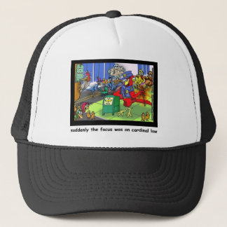 Cardinal Law Funny Law Cartoon Gifts & Collectible Trucker Hat