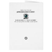 Cardinal & Lilacs (tweet card) Cards (Back)